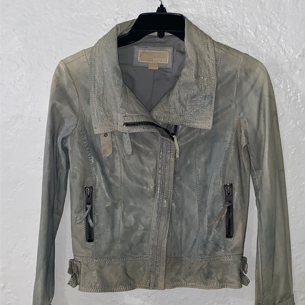 MK distress leather